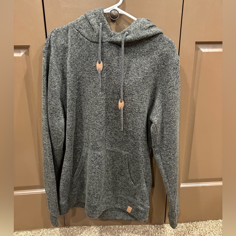 Quiksilver Dark Gray Knit Hoodie